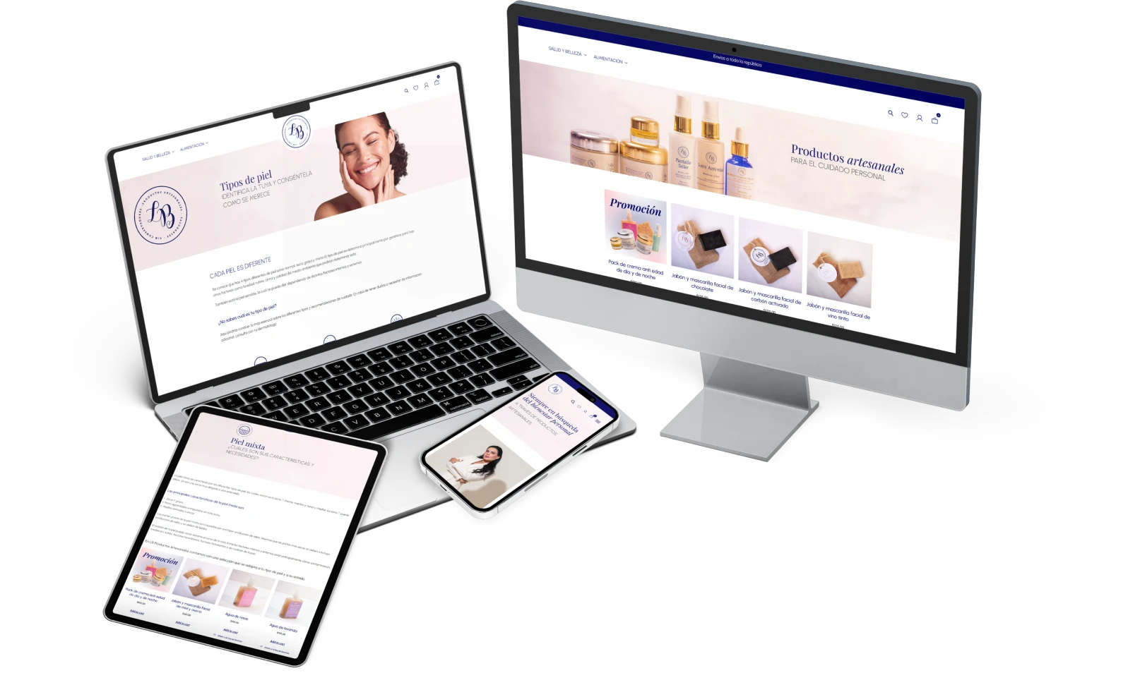 LB Productos Artesanales - web