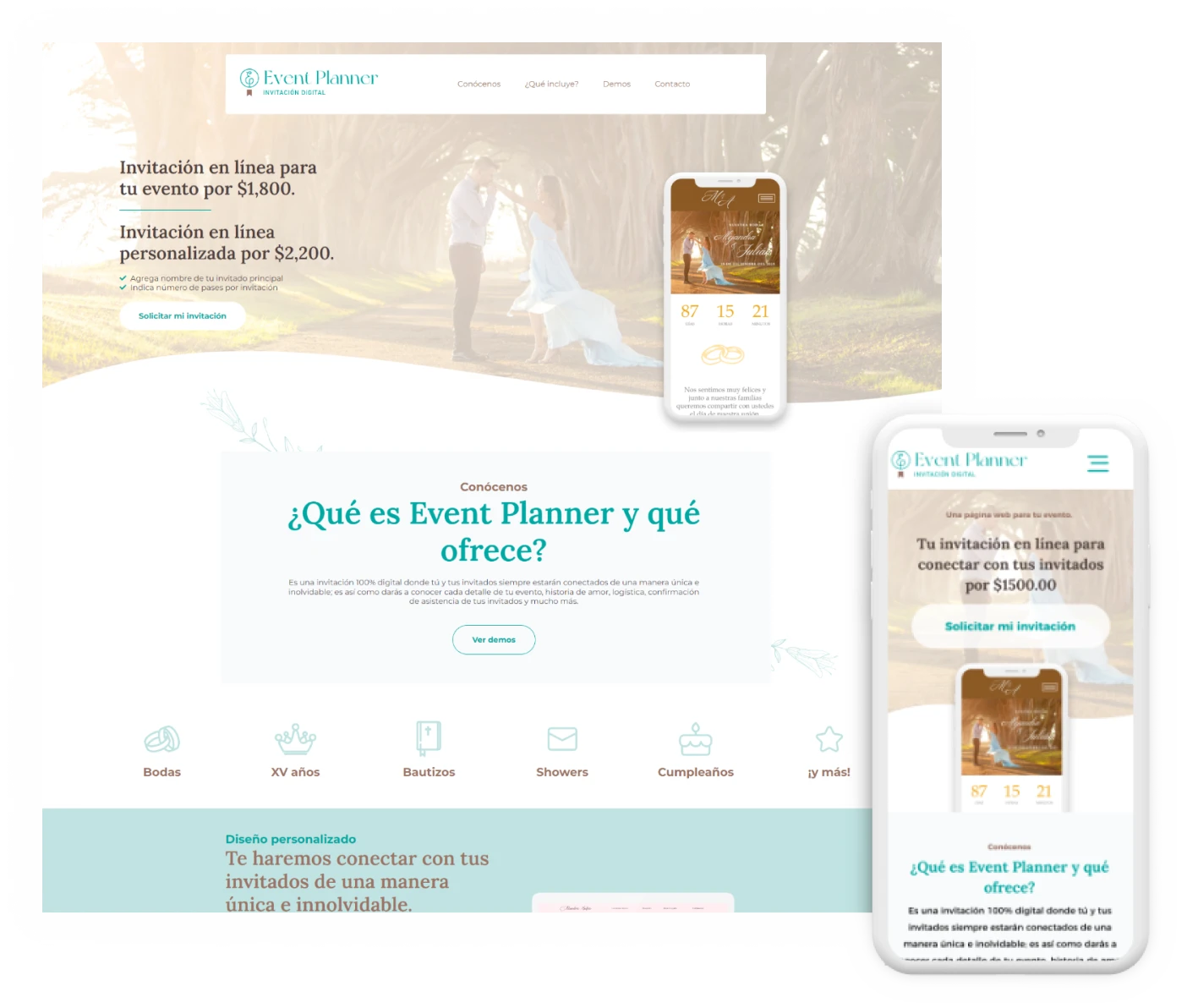 event planner - web